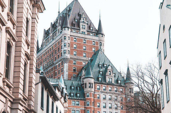 Viste du Château Frontenac