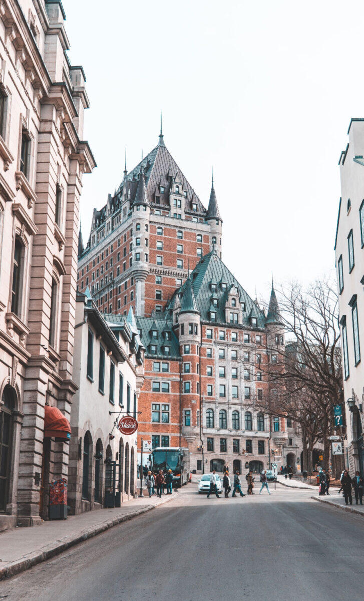 Viste du Château Frontenac